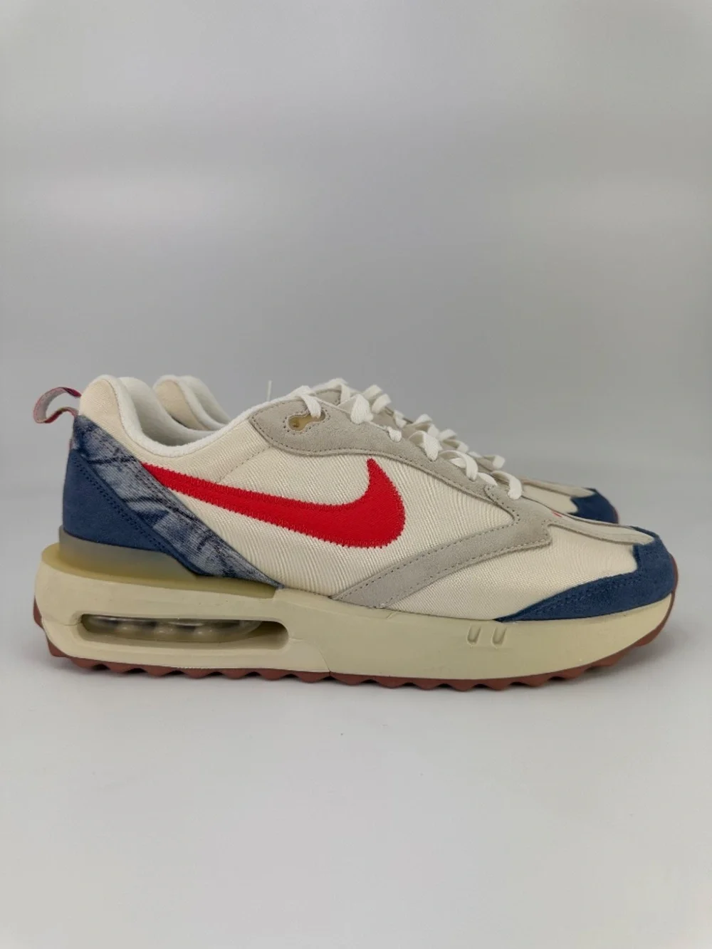Nike Air Max Dawn Coconut Milk Track Red Running Sneakers DV1487-162 Men's Sizes